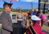 Upacara Welcome and Farewell Parade, Kapolres Way Kanan Doakan AKBP Pratomo Lebih Sukses Berkah Dan Barokah